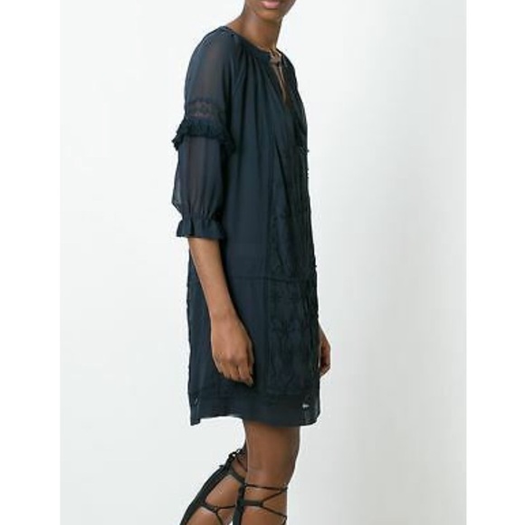 ULLA JOHNSON Frances Silk Dress US 4 - Picture 2 of 16